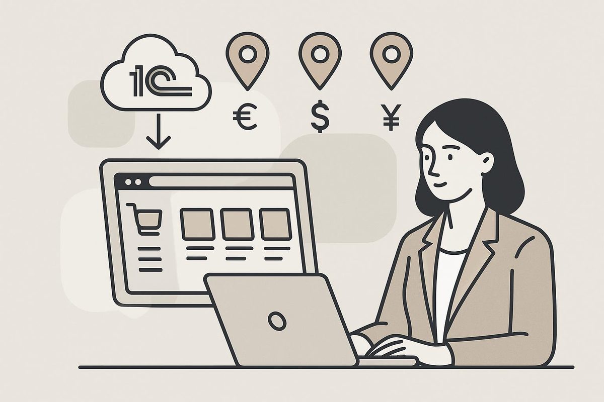Как запустить B2B‑портал заказов для нескольких стран и валют на базе 1С