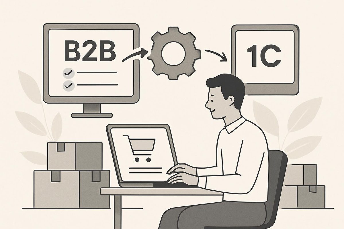 Как автоматизировать согласование оптовых заказов в 1С через B2B-портал