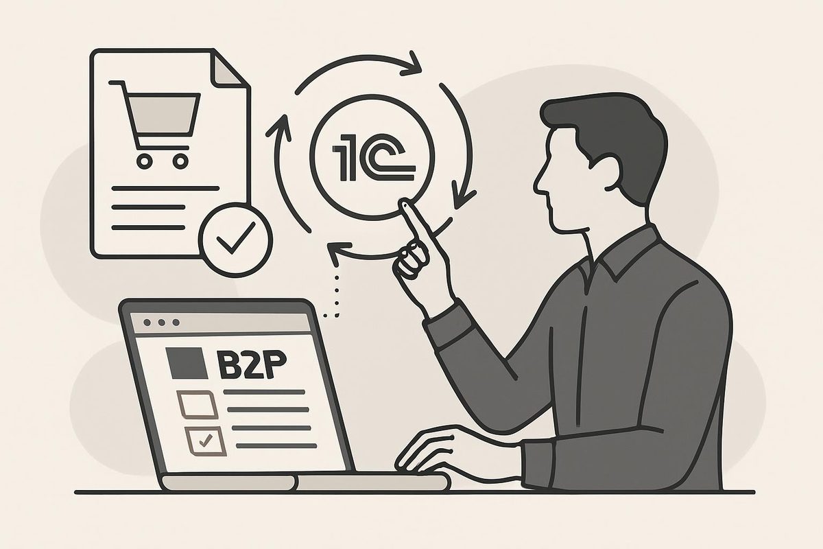 Как автоматизировать согласование оптовых заказов через B2B-портал и 1С