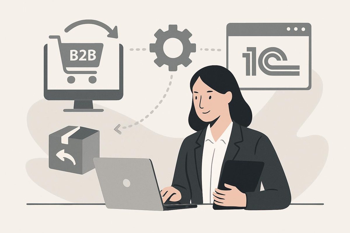 Как автоматизировать возвраты и рекламации в оптовых продажах через B2B-портал и 1С