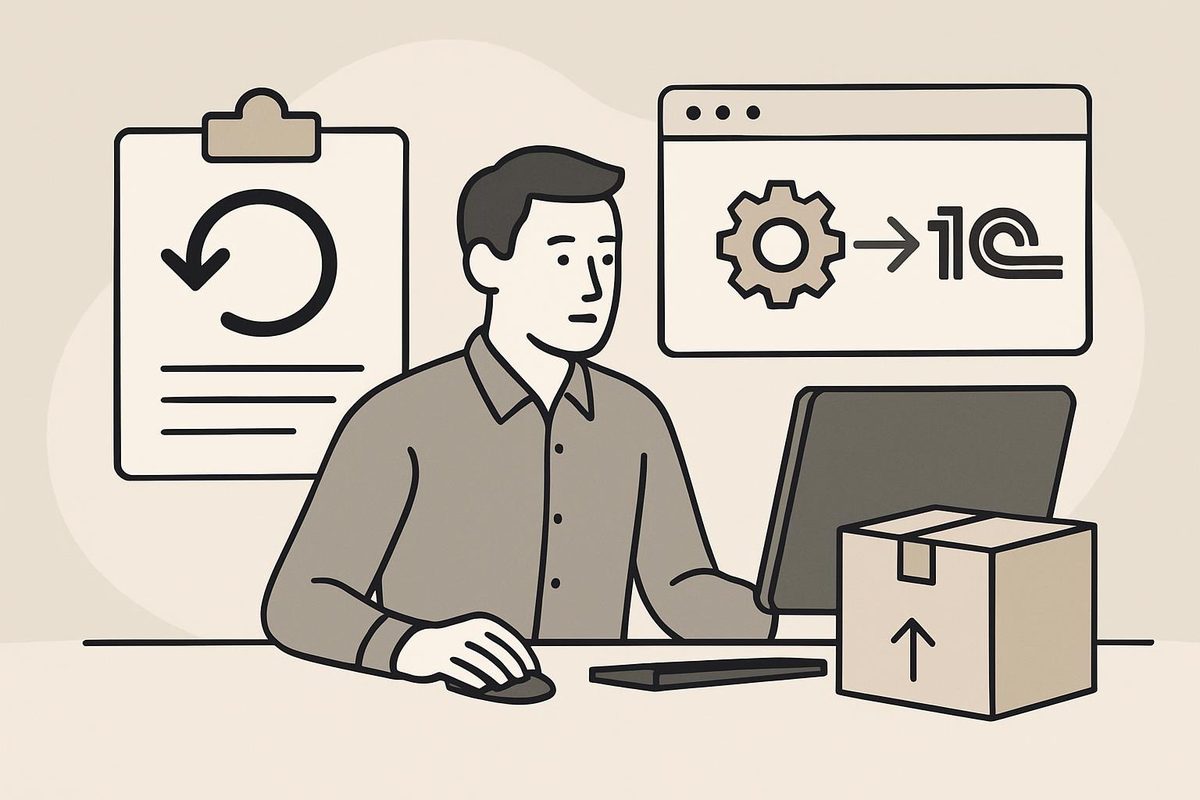 Как автоматизировать возвраты и рекламации в оптовых продажах через B2B-портал и 1С