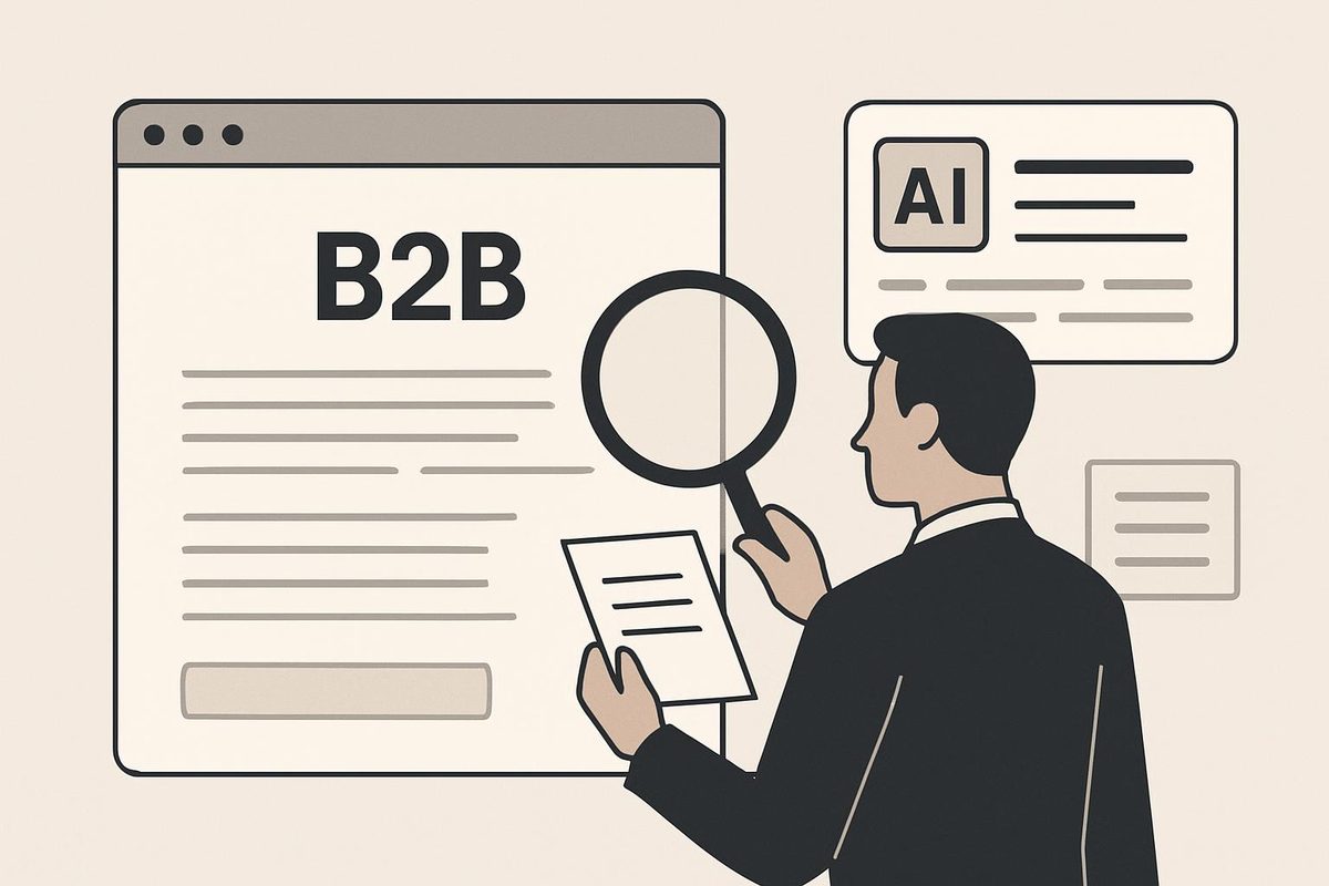 Как оформить B2B-страницу под ИИ-выдачу: структура, FAQ и микроразметка