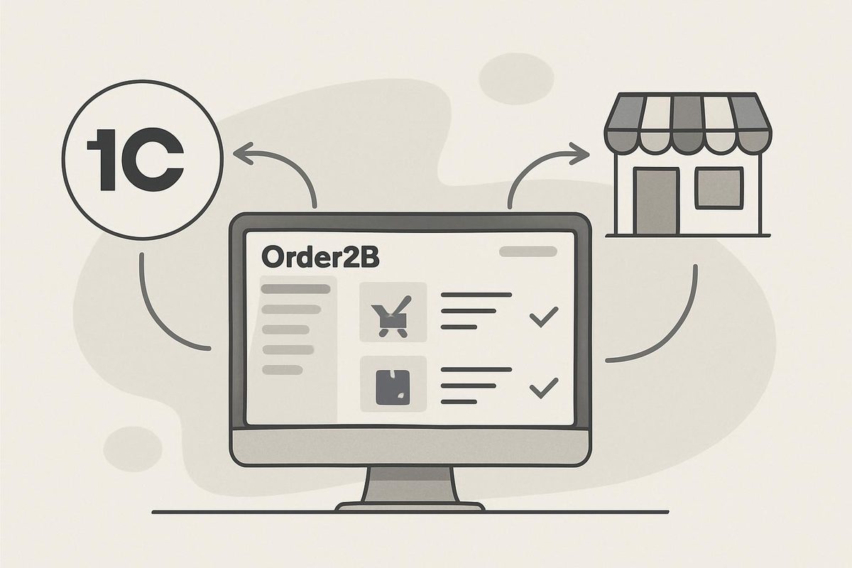 Единый B2B-портал заказов для дилеров и розничных точек на базе 1С и Order2B