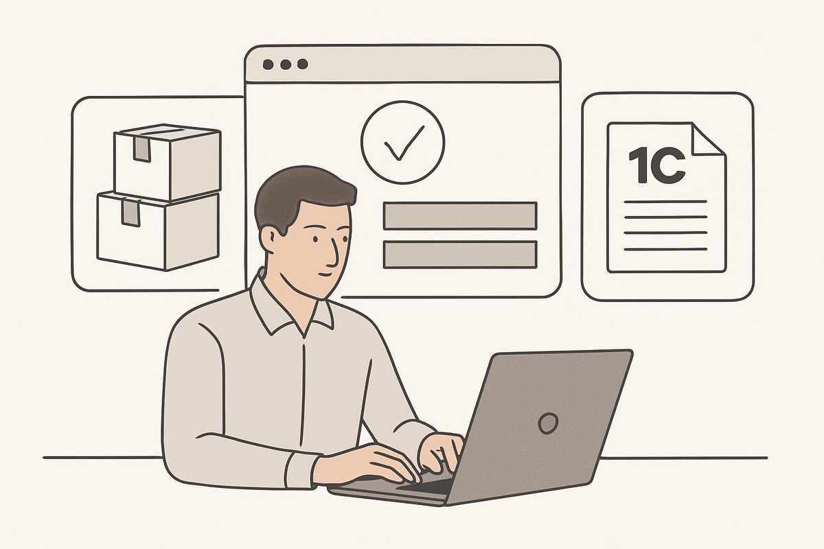 Прозрачный контроль отгрузок и оплат для оптовых клиентов через B2B‑портал с интеграцией 1С