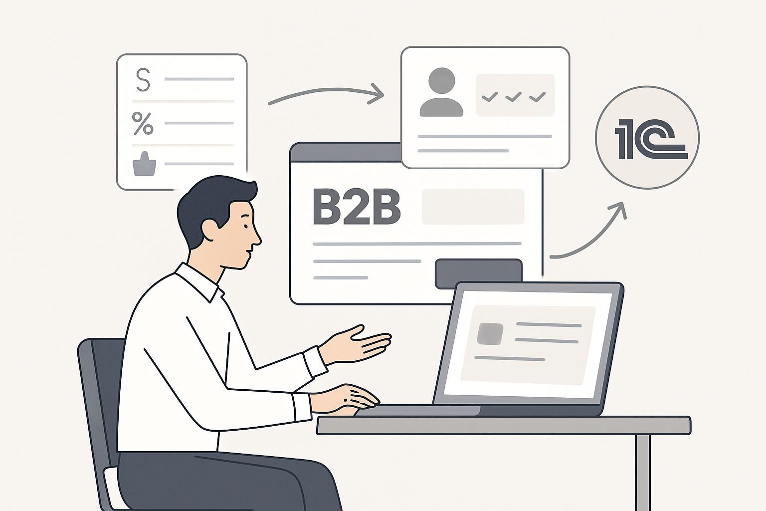 Как перевести сложный прайс и индивидуальные условия из 1С в B2B‑портал без хаоса в ценах