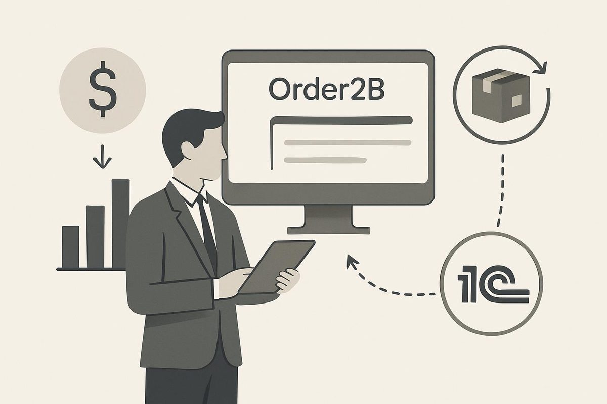 Как снизить дебиторку и ускорить отгрузку в оптовых продажах через B2B-портал с интеграцией 1С