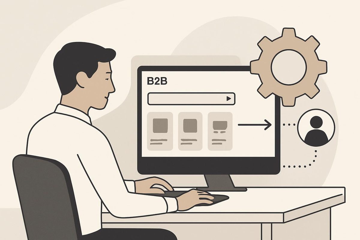 Снижение нагрузки на отдел оптовых продаж за счет B2B-портала заказов и 1С без потери контроля