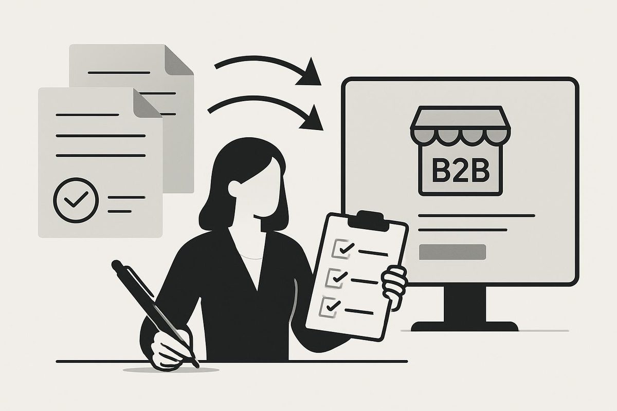 Как сократить ручные согласования в оптовых продажах с помощью B2B‑портала и 1С
