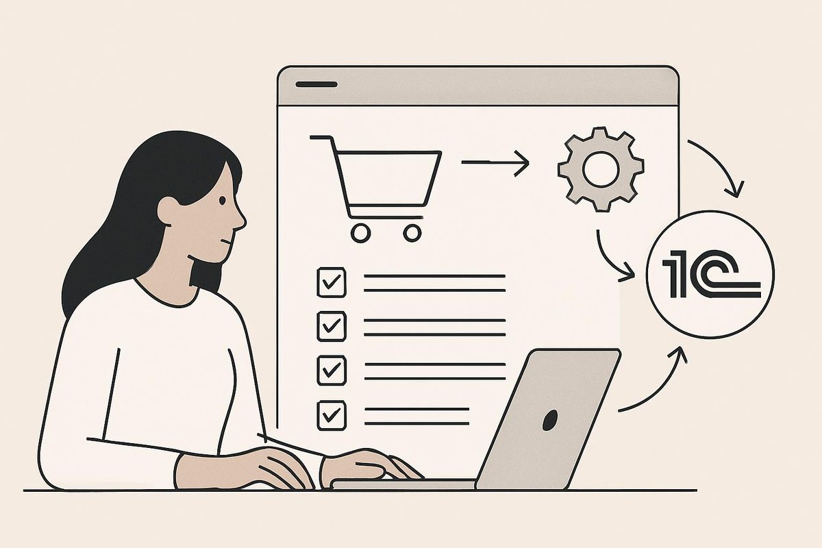 Как сократить ручную обработку оптовых заказов через B2B-портал, связанный с 1С