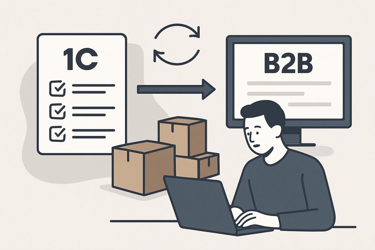 Как сократить ручную обработку оптовых заказов в 1С через B2B-портал