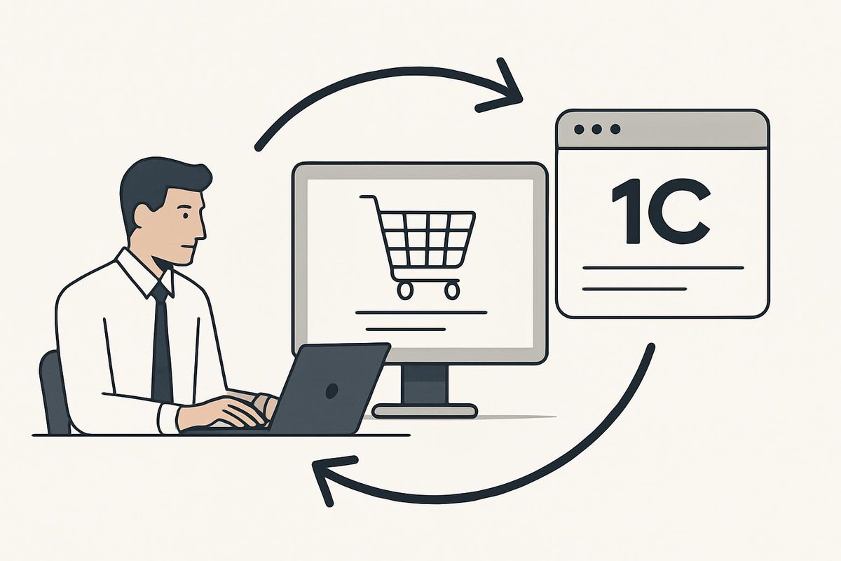 Как сократить ручную обработку оптовых заказов через B2B‑портал с интеграцией 1С
