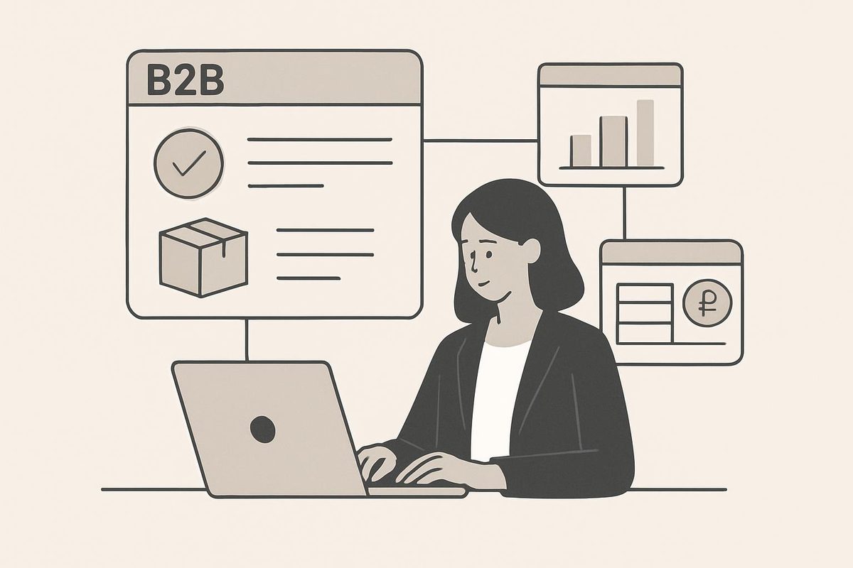 Как сократить ручные согласования оптовых заказов через B2B-портал с контролем лимитов и дебиторки