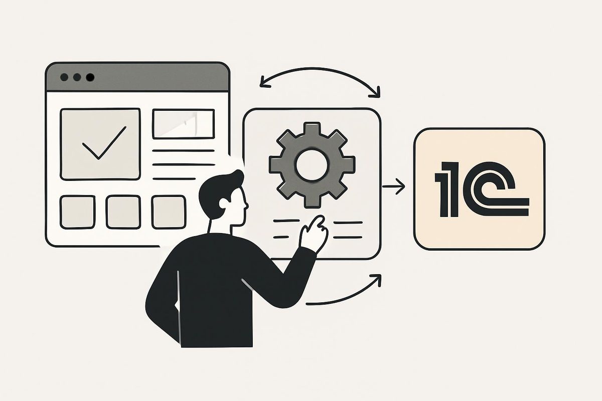 Как выстроить надежную интеграцию B2B‑портала заказов с 1С через промежуточный слой