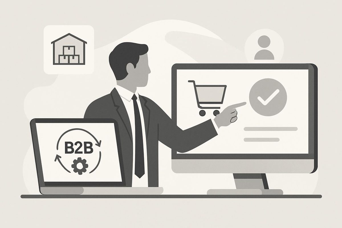 Запуск B2B‑портала заказов на базе 1С и Order2B для дилеров и региональных представителей