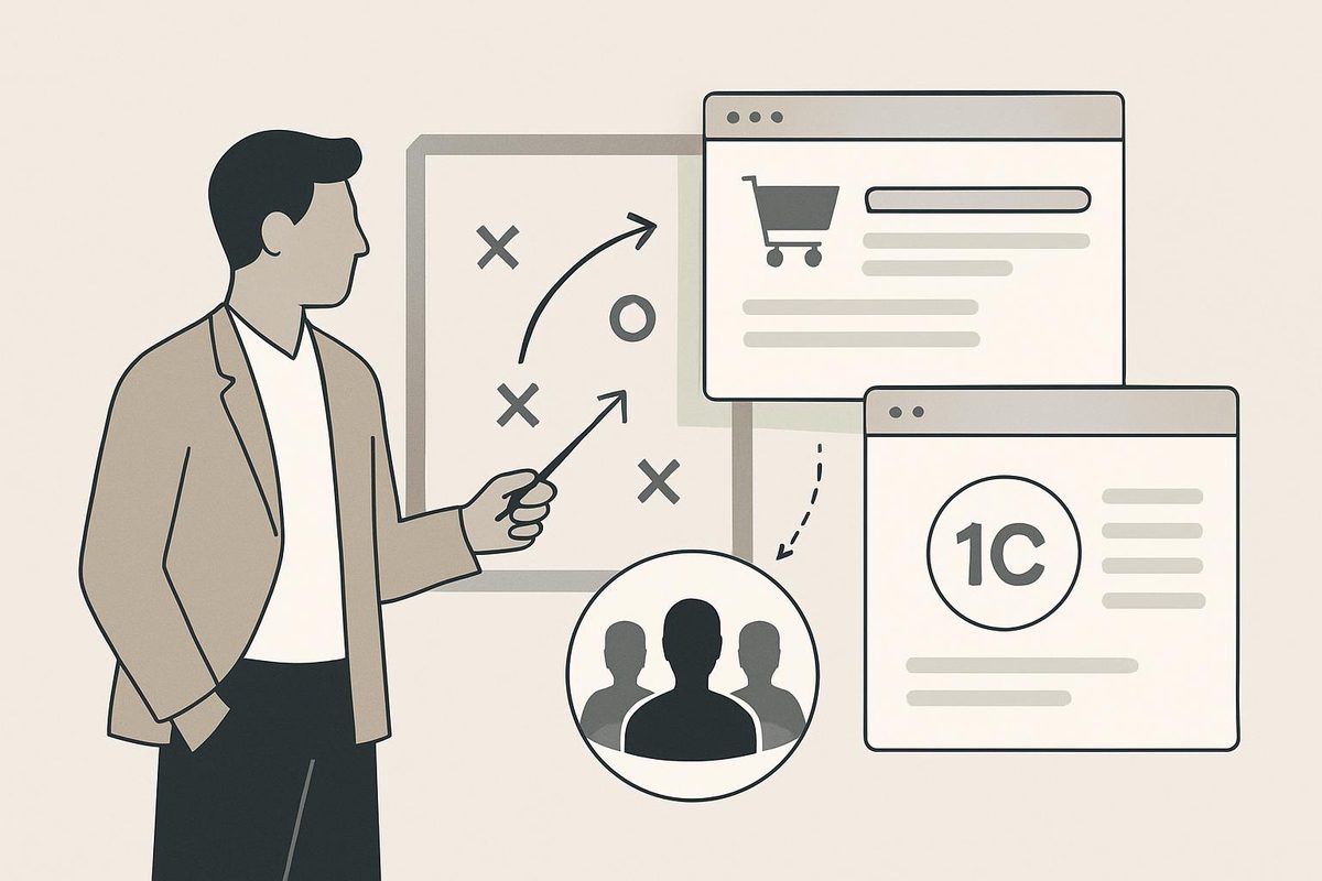 Запуск B2B‑портала заказов с интеграцией 1С через пилотную группу клиентов