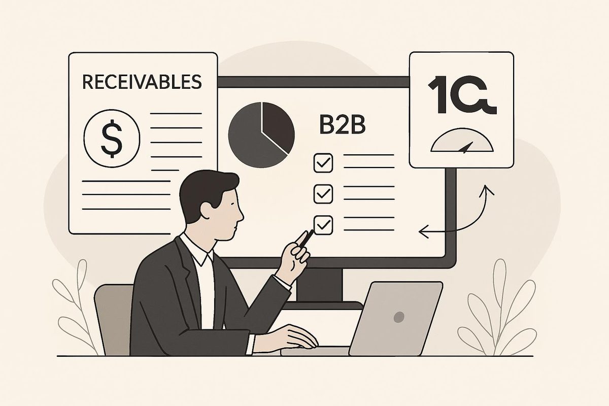 Как сократить дебиторку в оптовых продажах через B2B‑портал и 1С